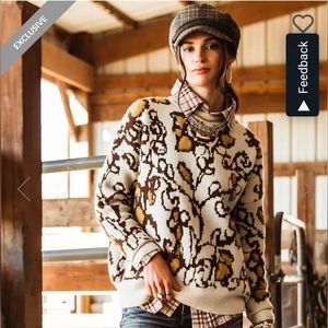Printed sweater from Buckle.com